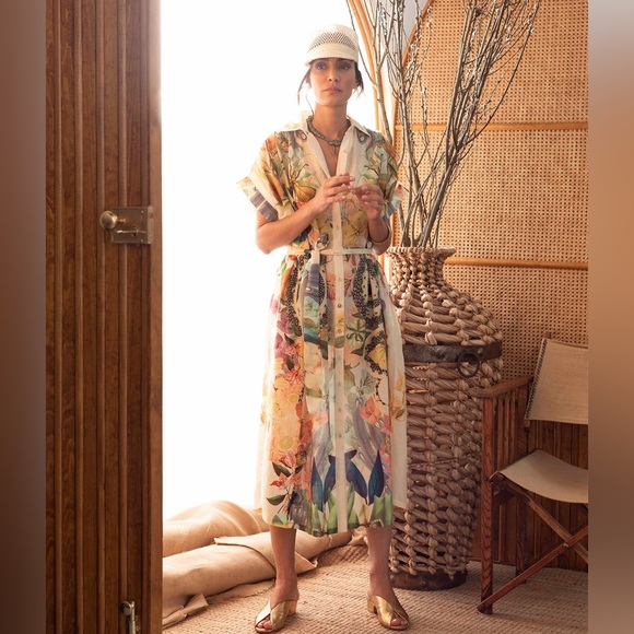 Carolina K Other - Carolina K Valerie Kaftan in Garden Snake